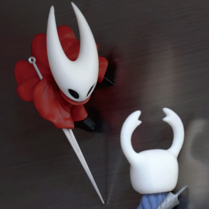 Μαγνήτης ψυγείου Hollow Knight 3D τυπωμένος
